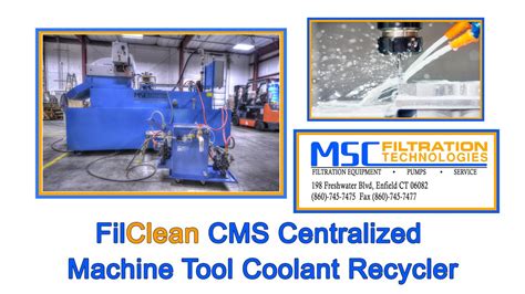 machine tool coolant recycling